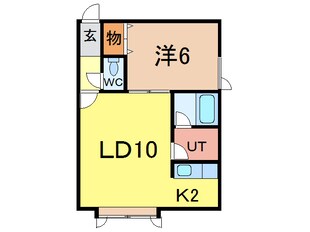 ルージュ4・5の物件間取画像